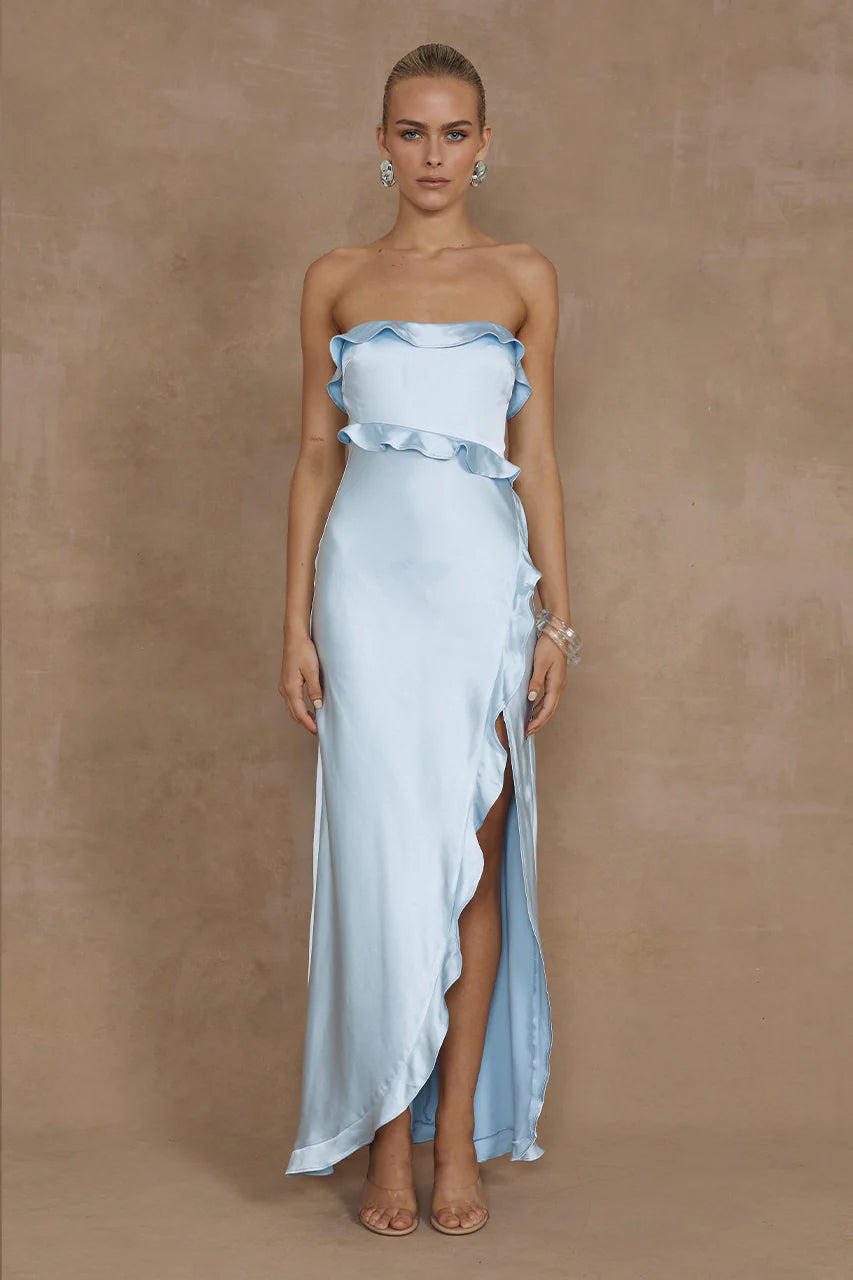 Lorena Maxi Dress - Ice Blue