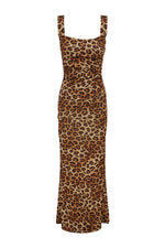 Load image into Gallery viewer, Vivian Maxi Dress - Leopard Print

