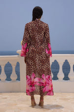 Load image into Gallery viewer, Camille Robe - Bimini Pink
