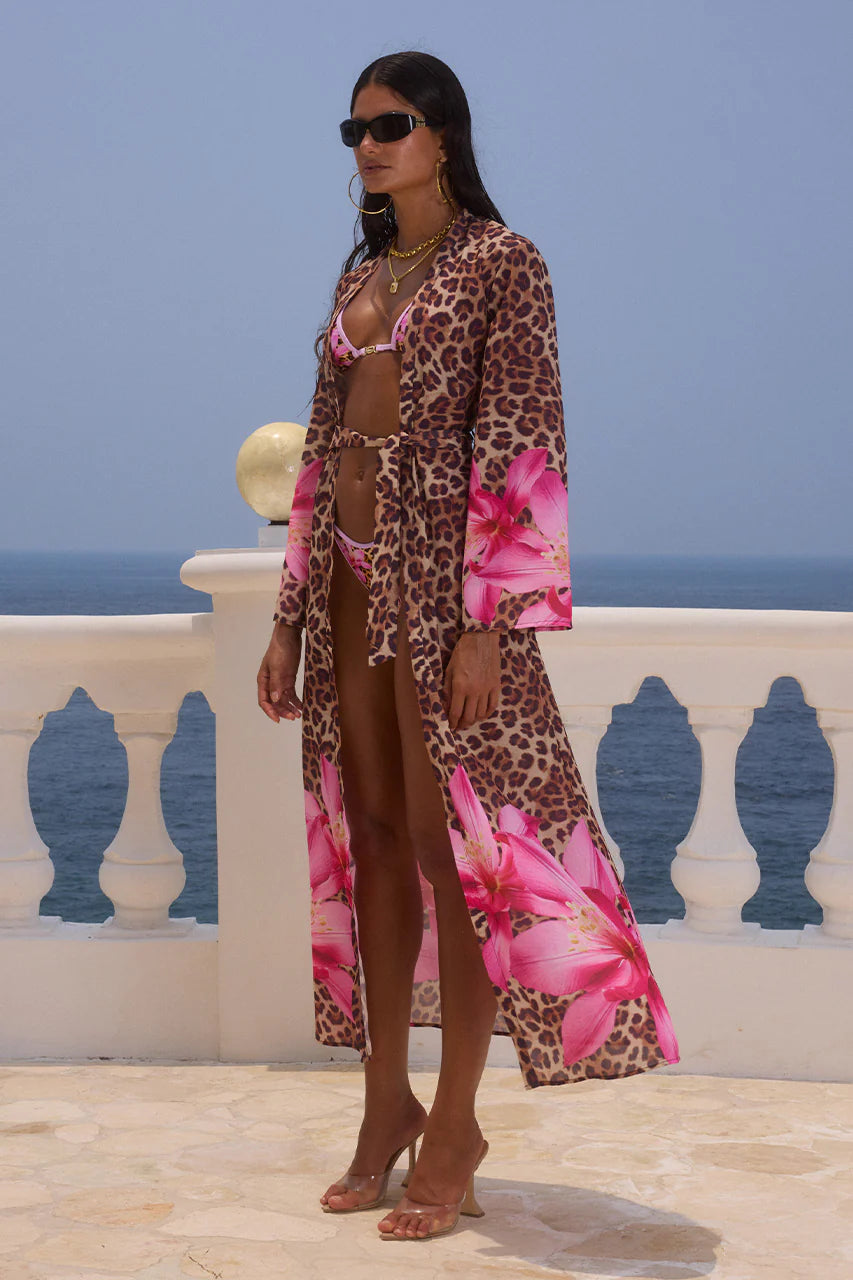 Camille Robe - Bimini Pink