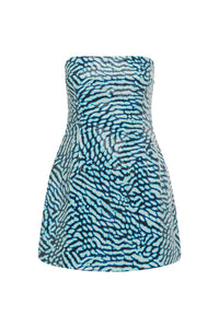 Ibiza Mini Dress - Ophelia Blue