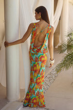Load image into Gallery viewer, Tiana Maxi Dress - Diaz Aqua
