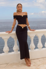 Load image into Gallery viewer, Rikki Maxi Skirt - Black

