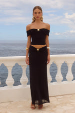 Load image into Gallery viewer, Rikki Maxi Skirt - Black
