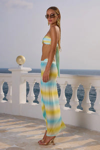 Miami Maxi Skirt - Rio Print