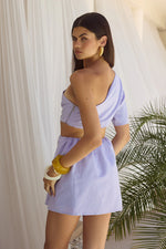 Load image into Gallery viewer, Suzanna Mini Dress - Purple
