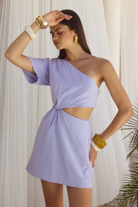 Suzanna Mini Dress - Purple