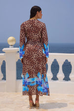 Load image into Gallery viewer, Camille Robe - Bimini Blue
