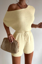 Load image into Gallery viewer, Miami Knit Playsuit - Lemon
