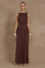 Load image into Gallery viewer, Nalla Maxi Dress - Brown
