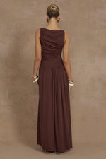 Load image into Gallery viewer, Nalla Maxi Dress - Brown
