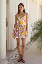 Load image into Gallery viewer, Tildah Mini Dress - Tildah Multi
