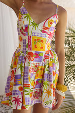 Load image into Gallery viewer, Tildah Mini Dress - Tildah Multi
