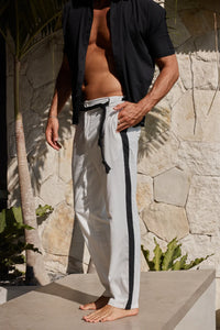 Lorenzo Pant - White/Black