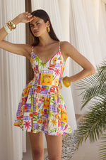 Load image into Gallery viewer, Tildah Mini Dress - Tildah Multi
