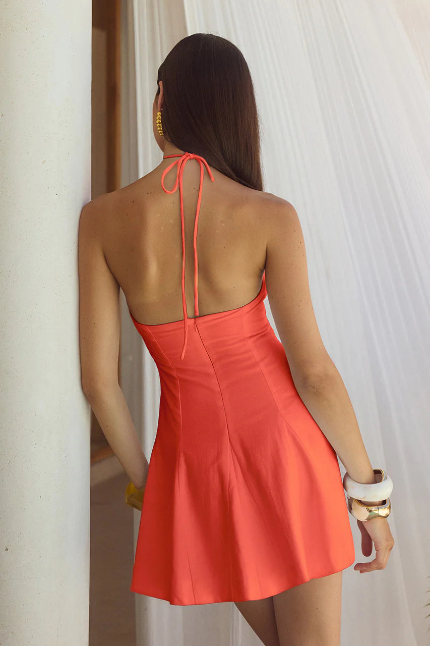 Shelbie Mini Dress - Coral