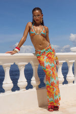 Load image into Gallery viewer, Miami Maxi Skirt - Diaz Aqua
