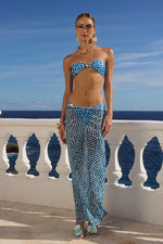 Load image into Gallery viewer, Miami Maxi Skirt - Ophelia Blue
