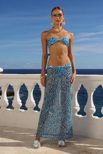 Load image into Gallery viewer, Miami Maxi Skirt - Ophelia Blue
