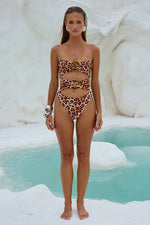 Load image into Gallery viewer, Malakai One Piece - Leopard Print
