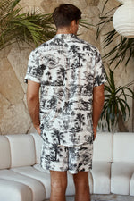 Load image into Gallery viewer, Palms Shirt - Palm Print
