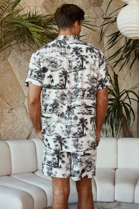 Palms Shirt - Palm Print