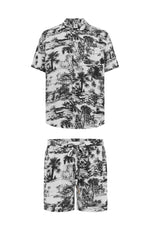 Load image into Gallery viewer, Palms Shirt - Palm Print
