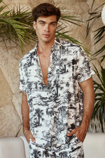 Load image into Gallery viewer, Palms Shirt - Palm Print
