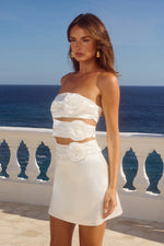 Load image into Gallery viewer, Priya Mini Dress - Ivory
