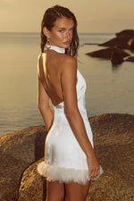 Load image into Gallery viewer, Solene Mini Dress - Ivory
