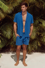 Load image into Gallery viewer, Poolside Shirt - Blue
