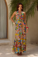 Load image into Gallery viewer, Arlette Maxi Dress - Phaedra Print
