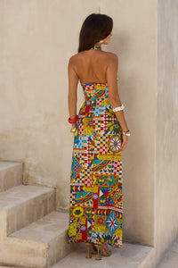 Arlette Maxi Dress - Phaedra Print