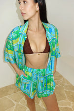 Load image into Gallery viewer, Adelyn Shirt - Aloha Aqua
