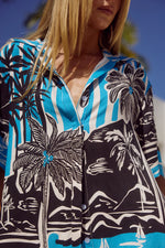 Load image into Gallery viewer, Adelyn Shirt - Tropez Blue
