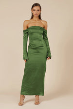 Load image into Gallery viewer, Arielle Maxi Dress - Olive
