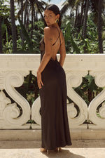 Load image into Gallery viewer, Nadalia Midi Dress - Black
