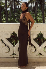 Load image into Gallery viewer, Nadalia Midi Dress - Black
