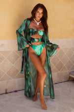 Load image into Gallery viewer, Camille Robe - Cabana Green
