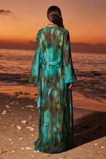 Load image into Gallery viewer, Camille Robe - Cabana Green
