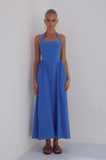 Load image into Gallery viewer, Locklea Midi Dress - Cornflower
