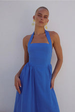 Load image into Gallery viewer, Locklea Midi Dress - Cornflower
