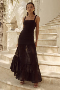 Tahlia Maxi Dress - Black