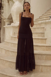 Tahlia Maxi Dress - Black