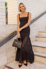 Load image into Gallery viewer, Tahlia Maxi Dress - Black
