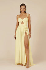 Load image into Gallery viewer, Danika Maxi Dress - Lemon
