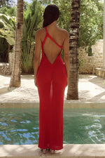 Load image into Gallery viewer, Diana Maxi Dress - Red
