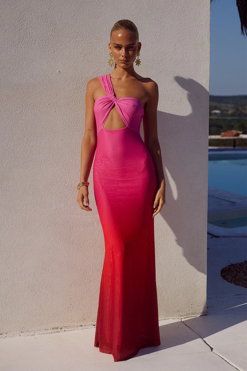 Kyree Maxi Dress - Pink Ombré