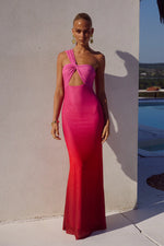Load image into Gallery viewer, Kyree Maxi Dress - Pink Ombré
