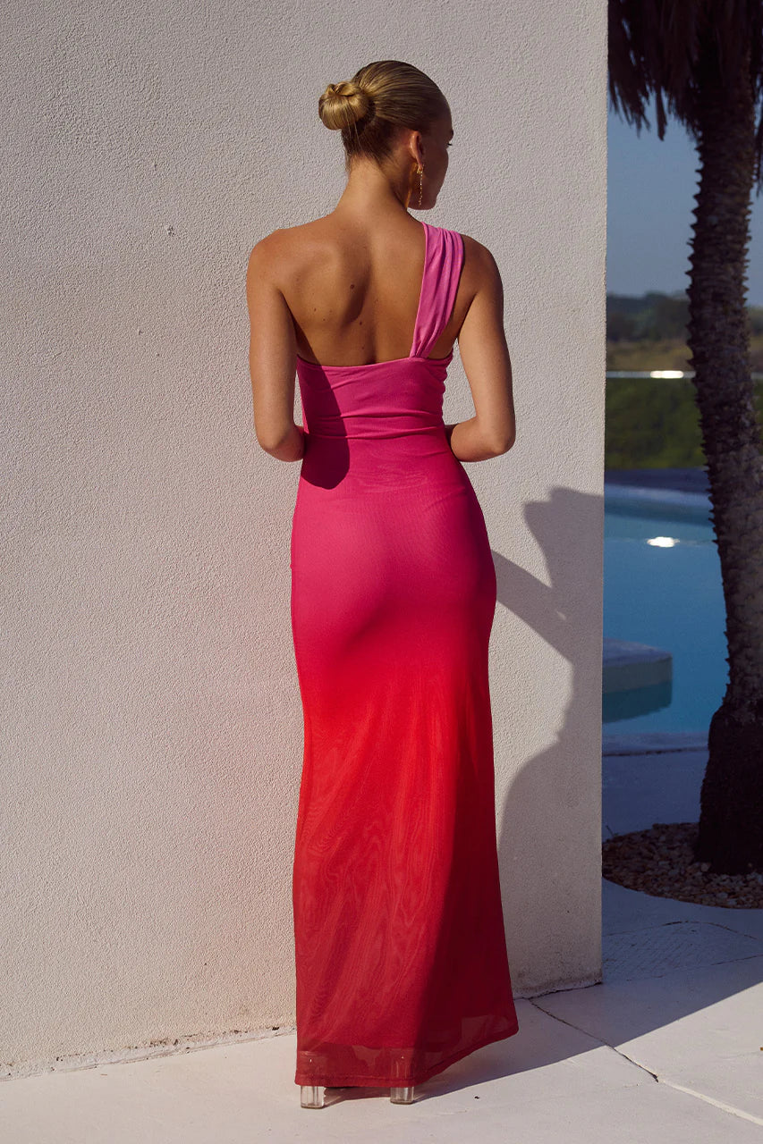 Kyree Maxi Dress - Pink Ombré